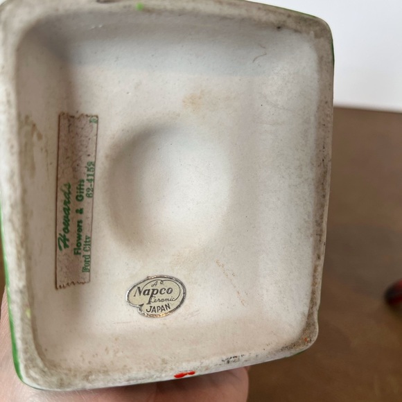 Vintage Retro Rainforest Ceramic Parrot Planter - Picture 7 of 11